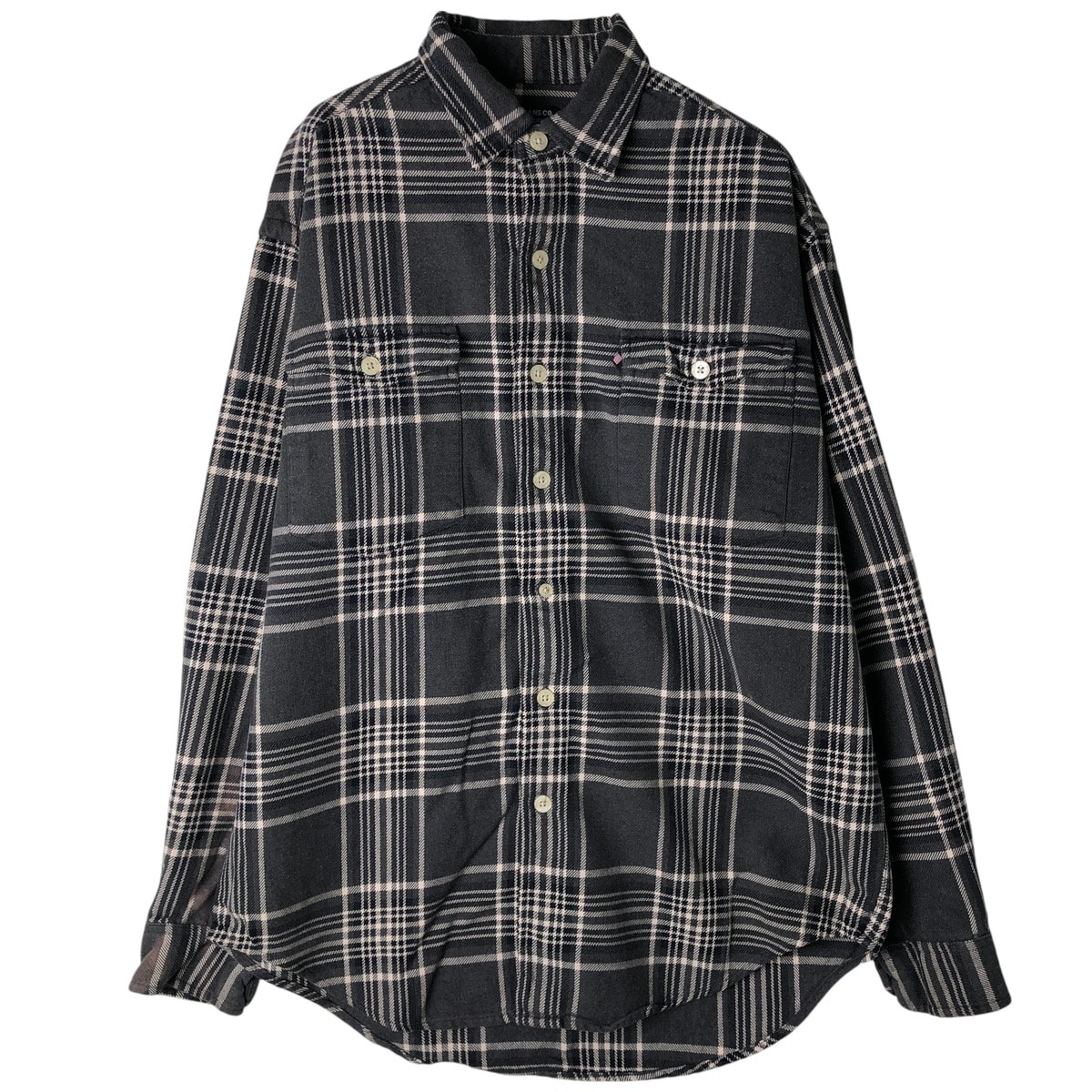 古着 00年代 ラルフローレン Ralph Lauren POLO JEANS COMPANY 長袖 フランネルチェックシャツ メンズS相当/eaa459849