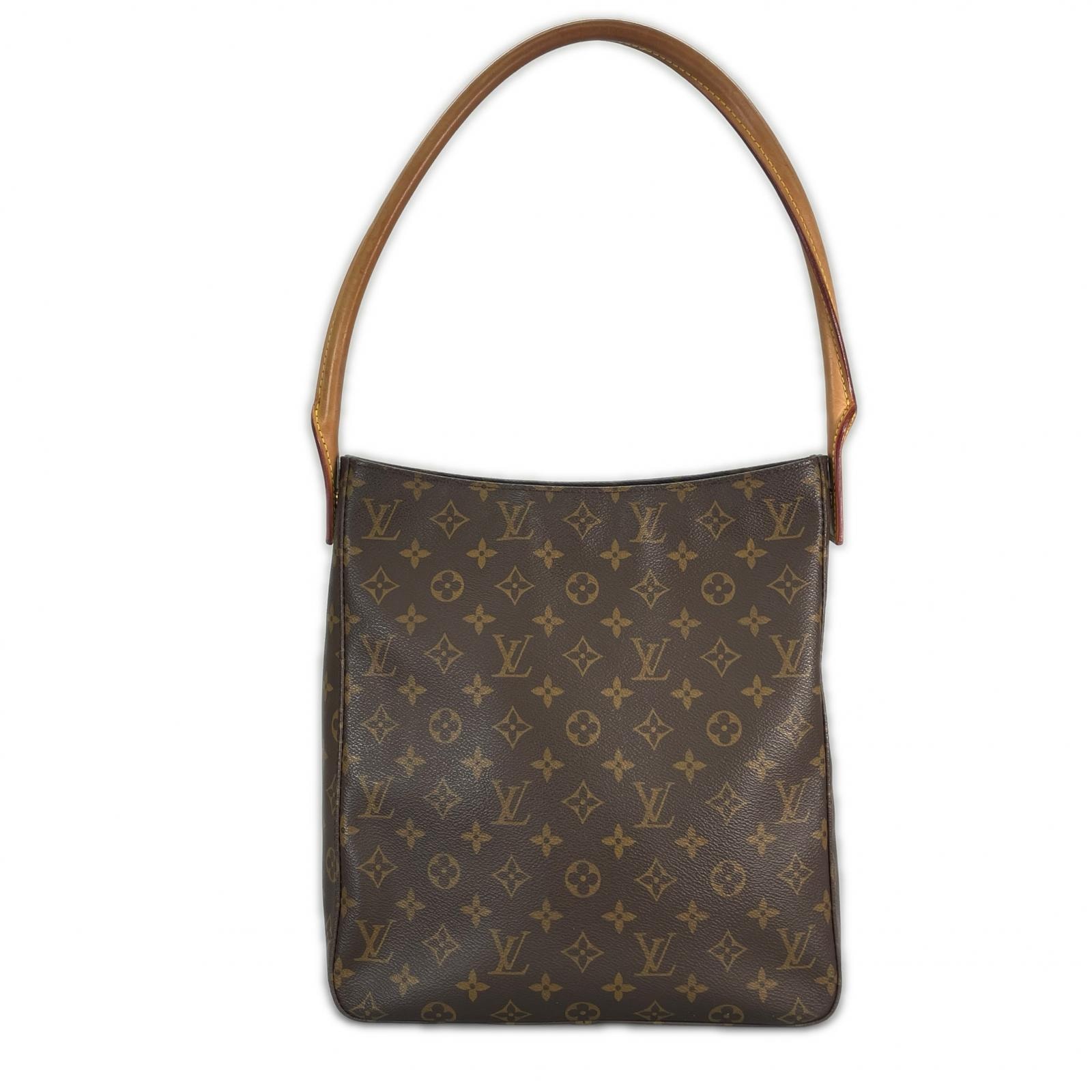 LOUIS VUITTON ルイ・ヴィトン M51145 トートバッグ モノグラムキャンバス ブラウン レディース【中古】