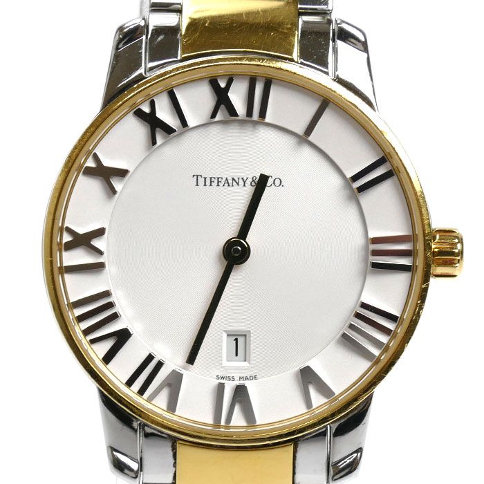 TIFFANY&Co. ティファニー アトラスドーム 29mm 腕時計 電池式 Z1830.11.15A21A00A レディース【中古】