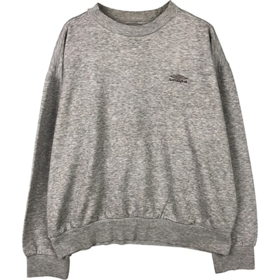 古着 アンブロ UMBRO ワンポイントロゴスウェットシャツ トレーナー メンズXL相当/eaa587330