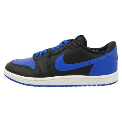 NIKE ナイキ IB1981-004 【フェイクバスターズ鑑定済】Air Jordan 1 Low 85 Black and Royal Blue エアジョーダン1 ロー 85 ローカット スニーカー 28cm【新古品】【未使用】【中古】