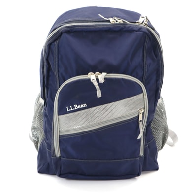 L.L.Bean エルエルビーン デラックス バックパック ネイビー アウトドア リュックサック