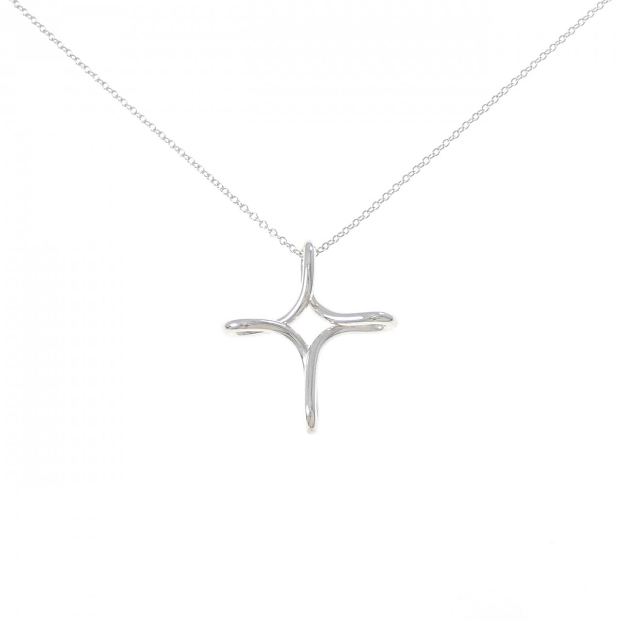 ティファニー インフィニティ クロス ネックレス