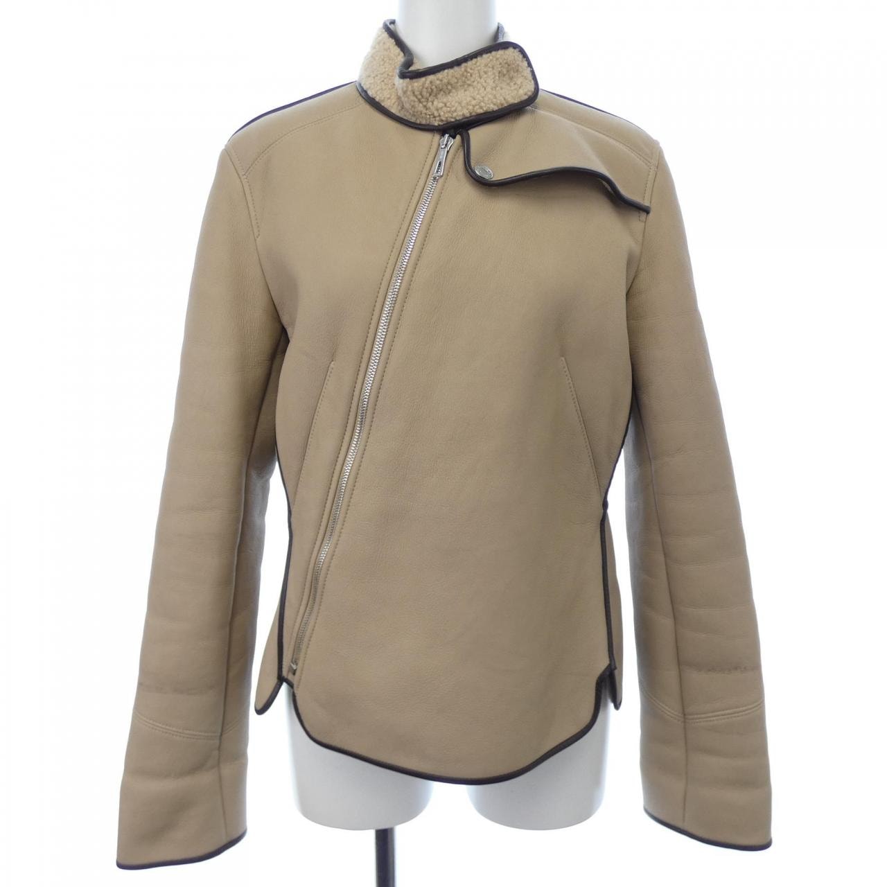 エルメス HERMES ムートンジャケット