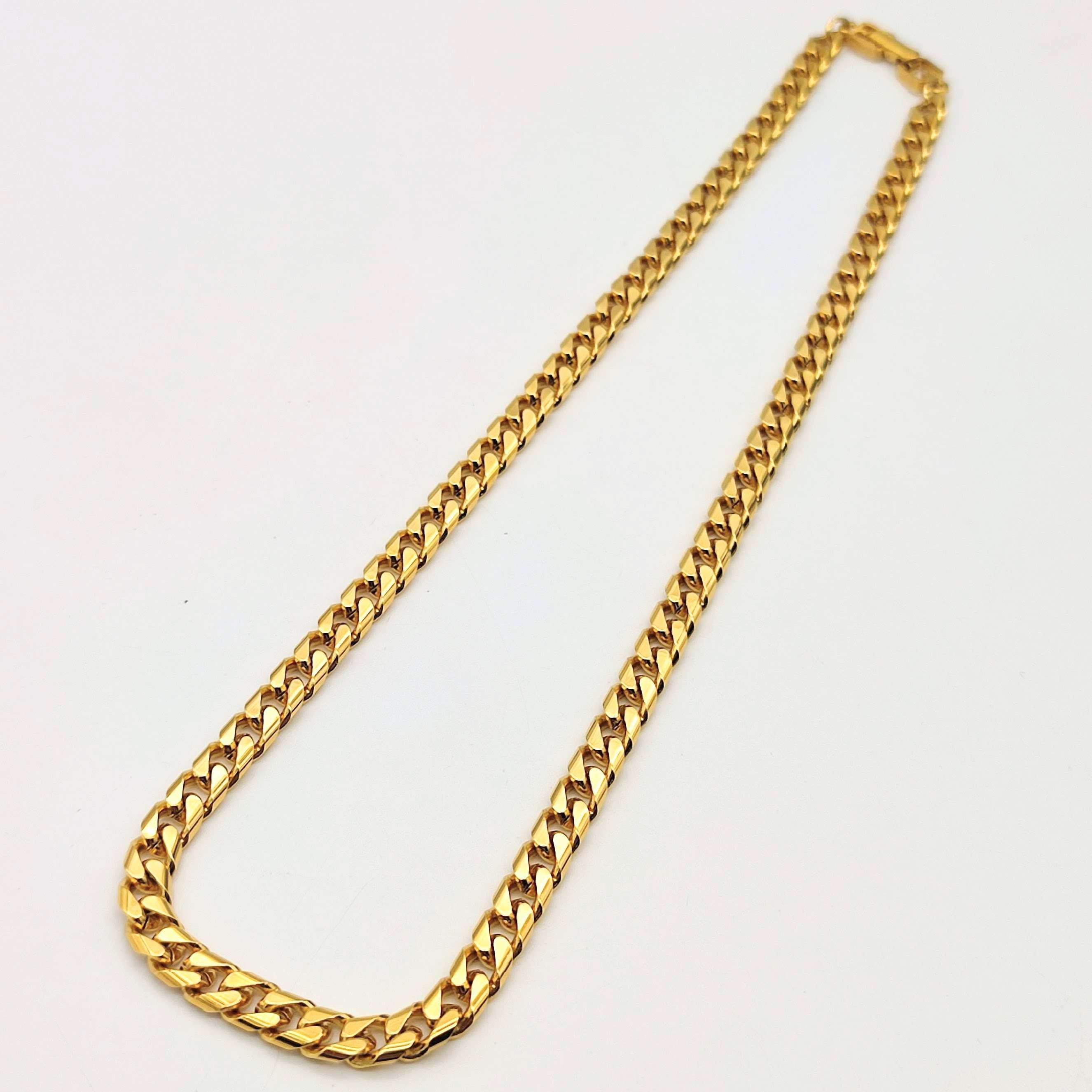 【超美品】ジバンシー チェーンなネックレス 喜平 ゴールド