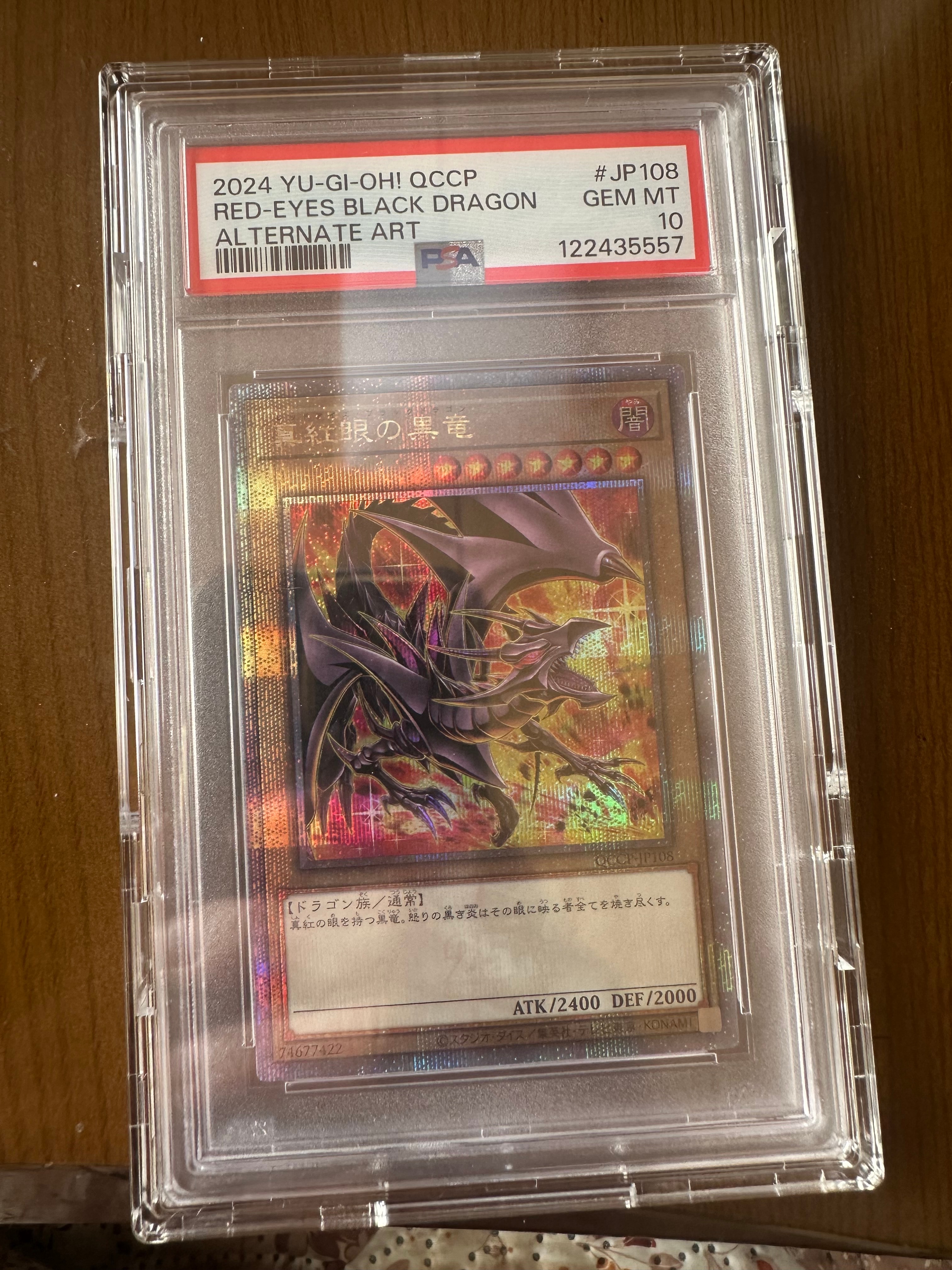 Red-Eyes Black Dragon (Another Illustration) 25th SE [QCCP-JP108](QUARTER CENTURY CHRONICLE side:PRIDE)
