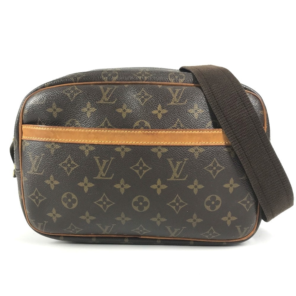ルイヴィトン LOUIS VUITTON リポーターPM リポーター PM M45254 モノグラム 斜め掛け カバン ショルダーバッグ モノグラムキャンバス ブラウン
