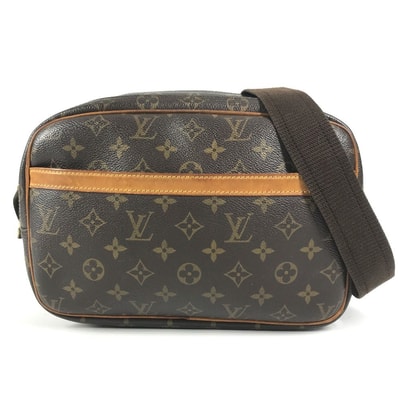 ルイヴィトン LOUIS VUITTON リポーターPM リポーター PM M45254 モノグラム 斜め掛け カバン ショルダーバッグ モノグラムキャンバス ブラウン