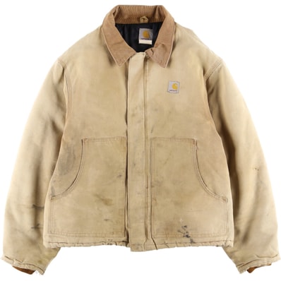 古着 カーハート Carhartt 中綿入り トラディショナルジャケット ダックワークジャケット メンズXXL相当/eaa585674