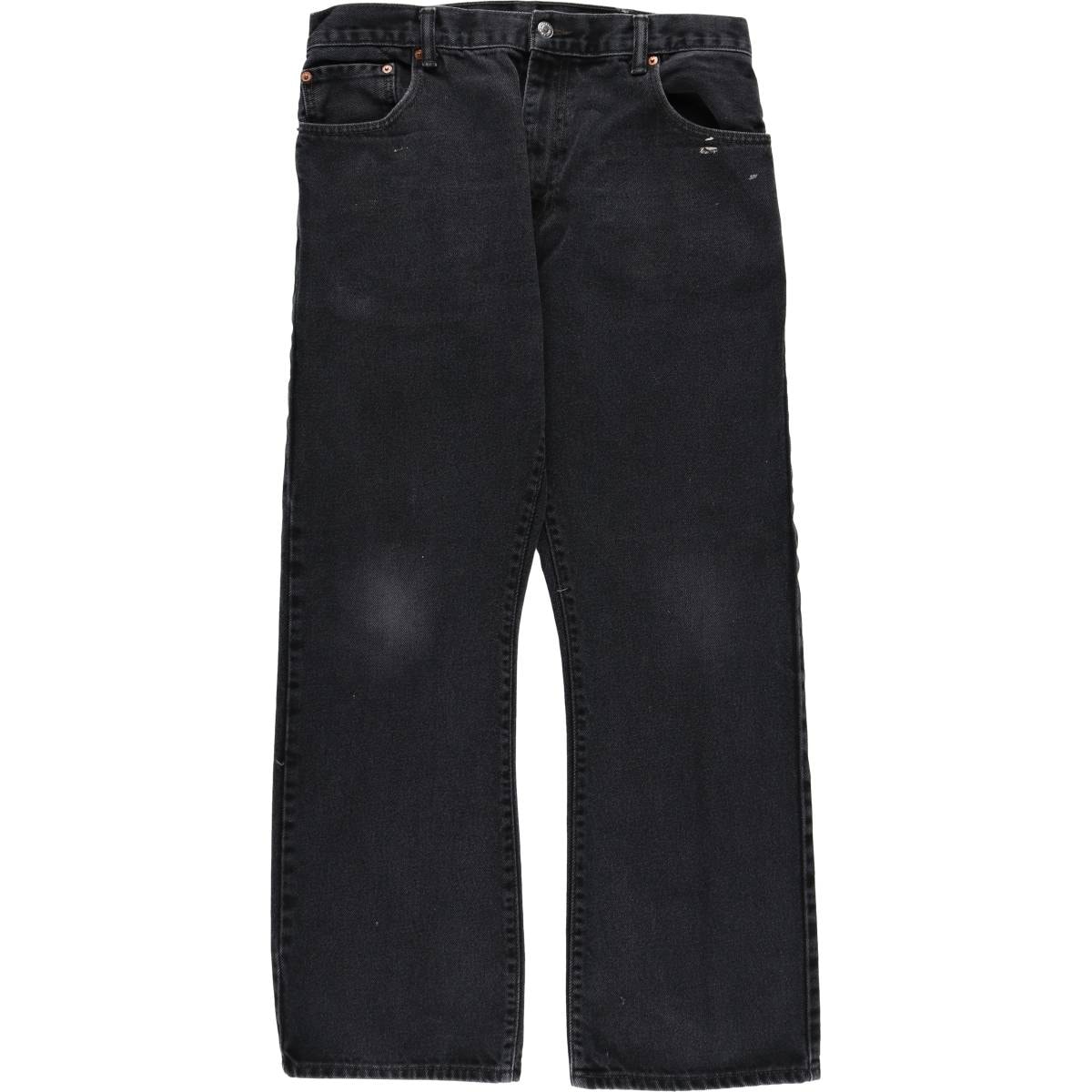 古着 リーバイス Levi's 517-0260 ブラックデニム ブーツカットデニムパンツ メンズw33相当/eaa628240