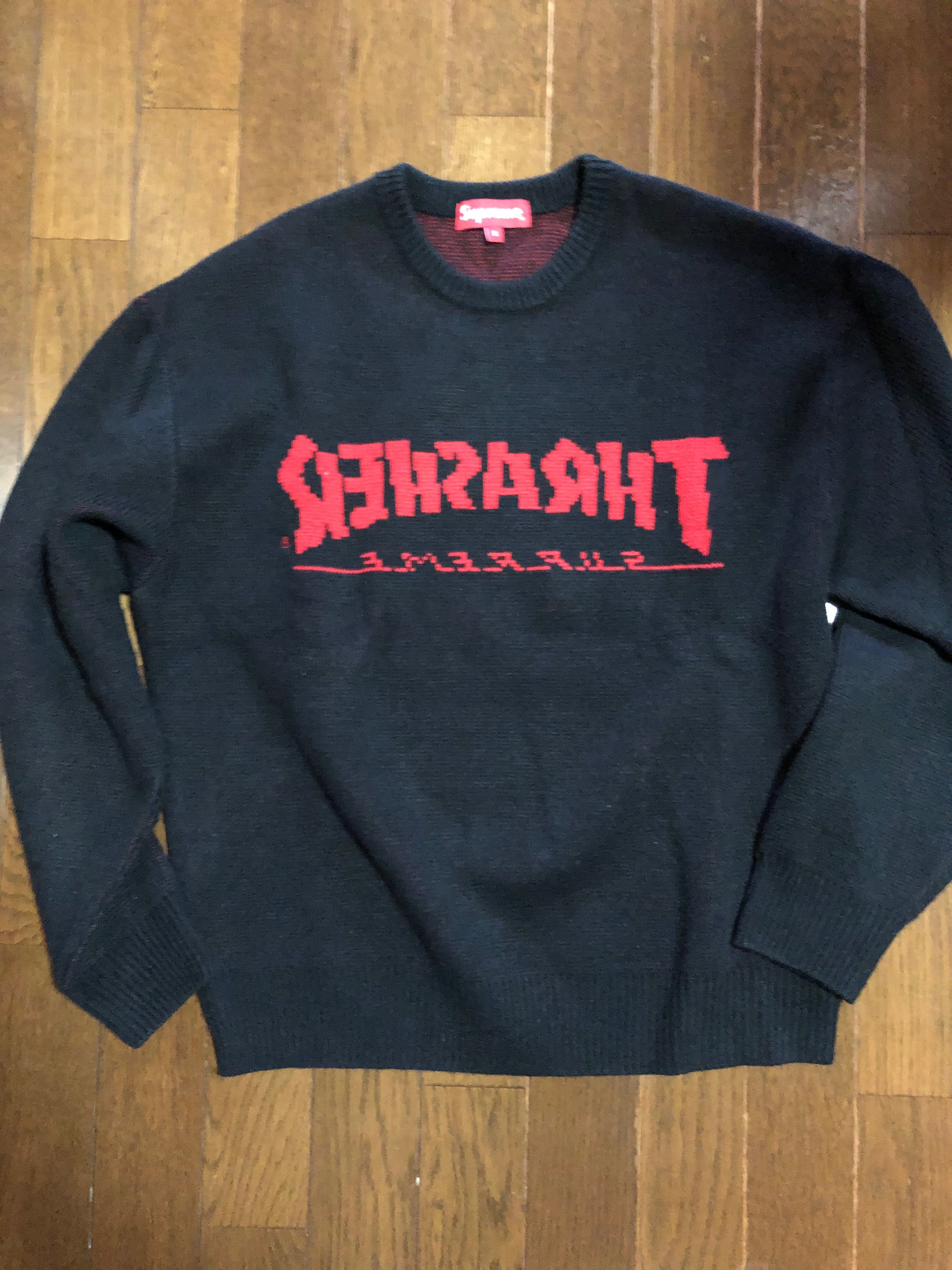 FW21 Supreme Thrasher Sweater スラッシャー セーター (Supreme