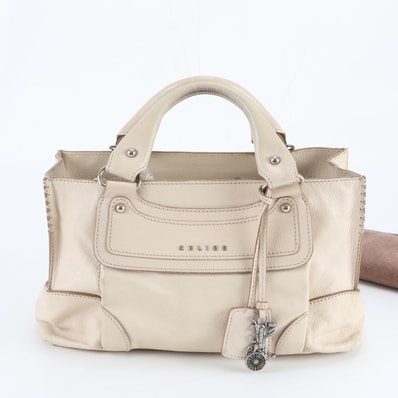 ■美品 セリーヌブギー バッグ ハンドバッグ レザー