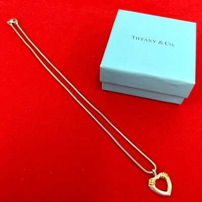TIFFANY&Co. ティファニー ハート スネーク チェーン コンビ ネックレス シルバー925 K18イエローゴールド ネックレス シルバー
23690