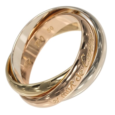 カルティエ トリニティ 3.5mmバンド 10 レディースリング・指輪