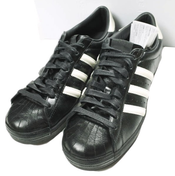 KITH NYC x adidas Originals キス アディダス 25AW 別注 SUPERSTAR VIN KITH MIG Black Tie 2.0 スーパースター ブラックタイ IH4565 US9(27cm) Black/White