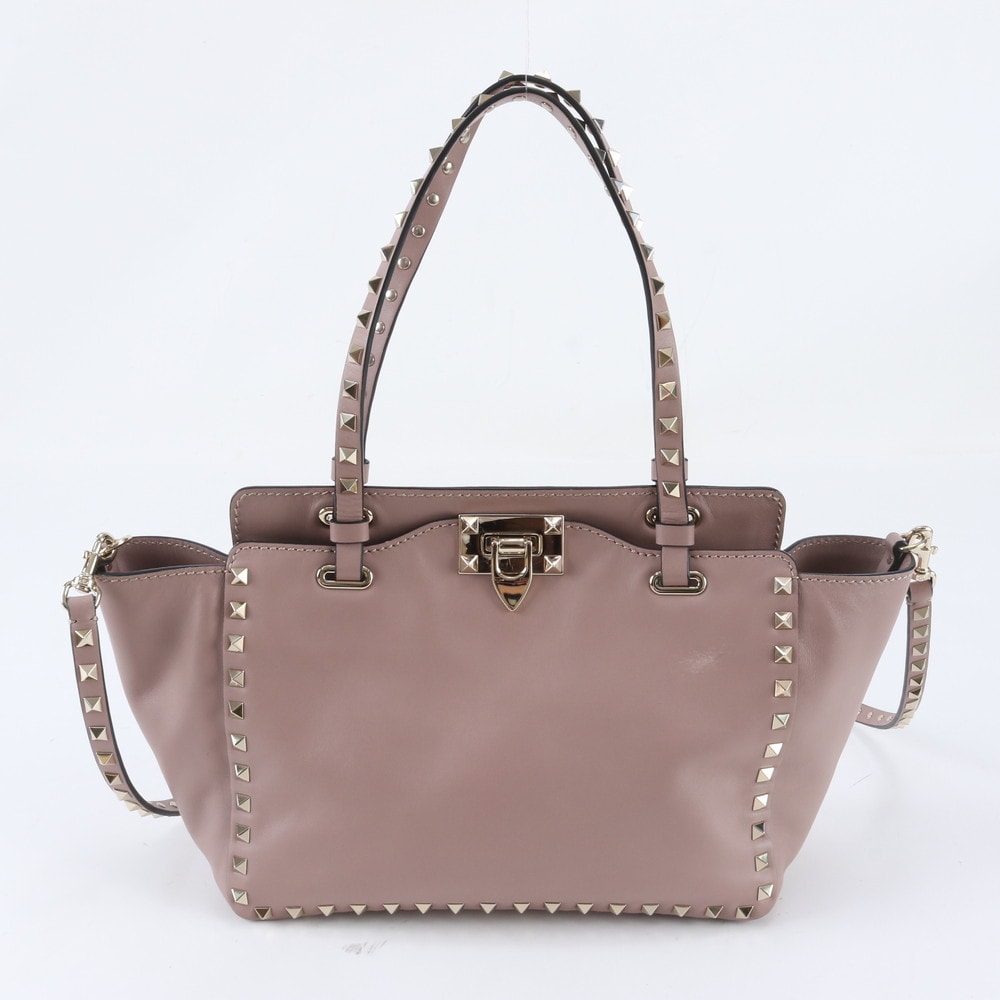 ■極美品 ヴァレンティノ ガラヴァーニ ロックスタッズショルダーバッグ