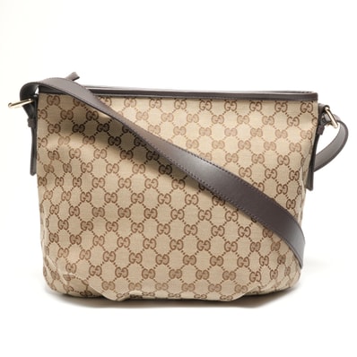 グッチ GUCCI GGキャンバス ショルダーバッグ【中古】