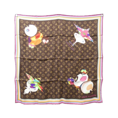 ルイヴィトン モノグラム(LV X TM) カレ スーパー フラット 70cm M96274 スカーフ