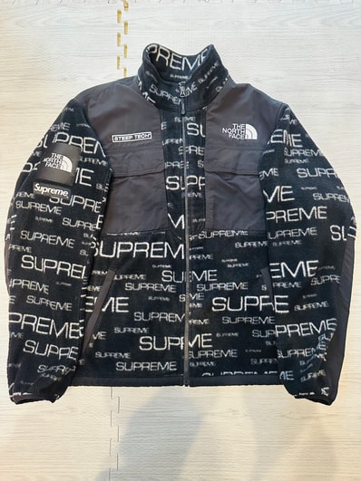 Supreme x The North Face Steep Tech Fleece Jacket "Black"