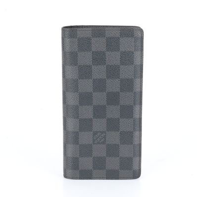 ■極美品 ルイヴィトン ダミエ グラフィット ポルトフォイユ ブラザ