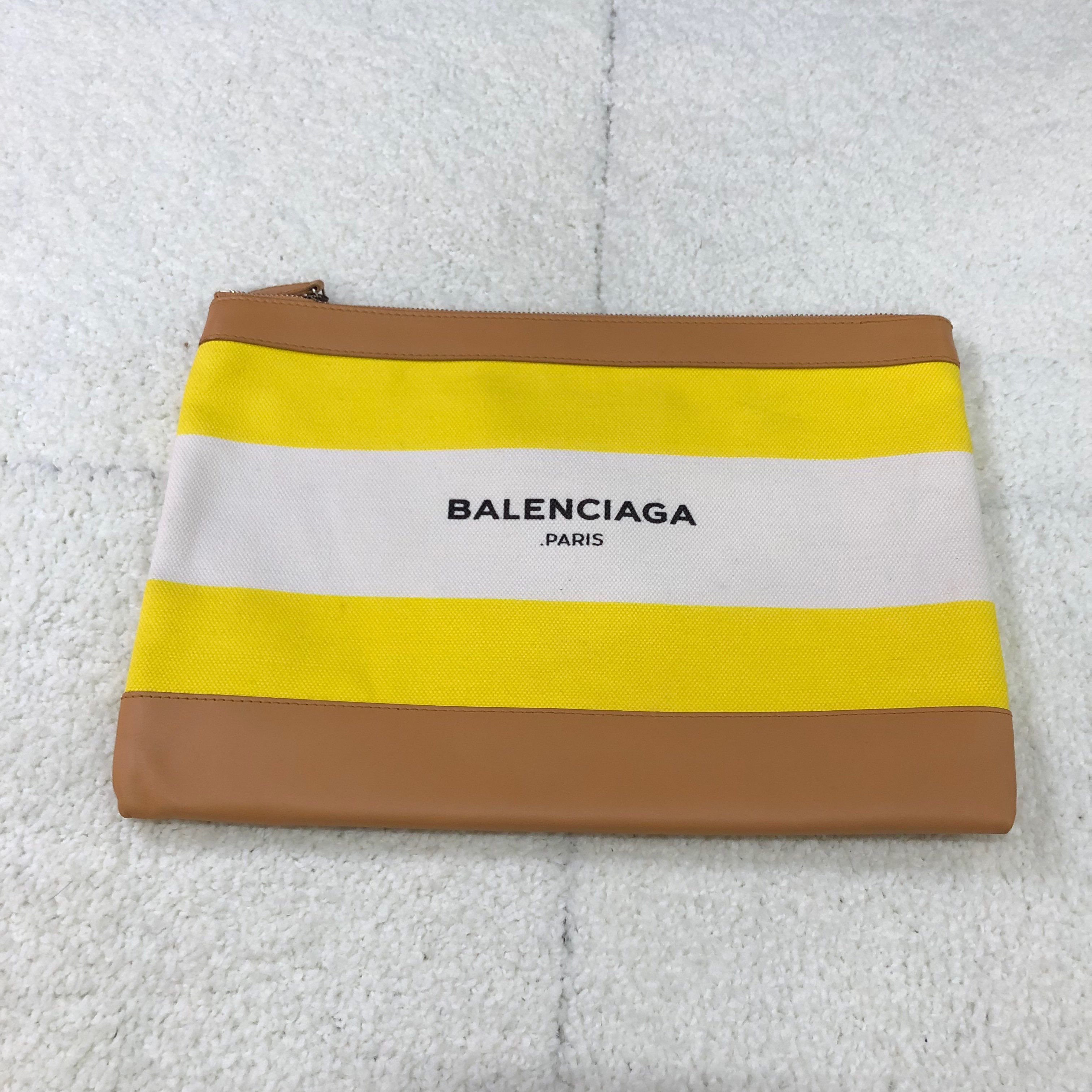 BALENCIAGA Navy Clip M