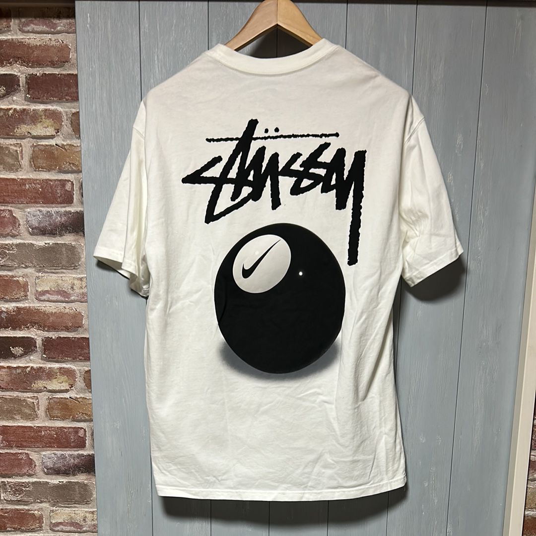 Stussy × Nike SS 8 Ball T-Shirt "White"