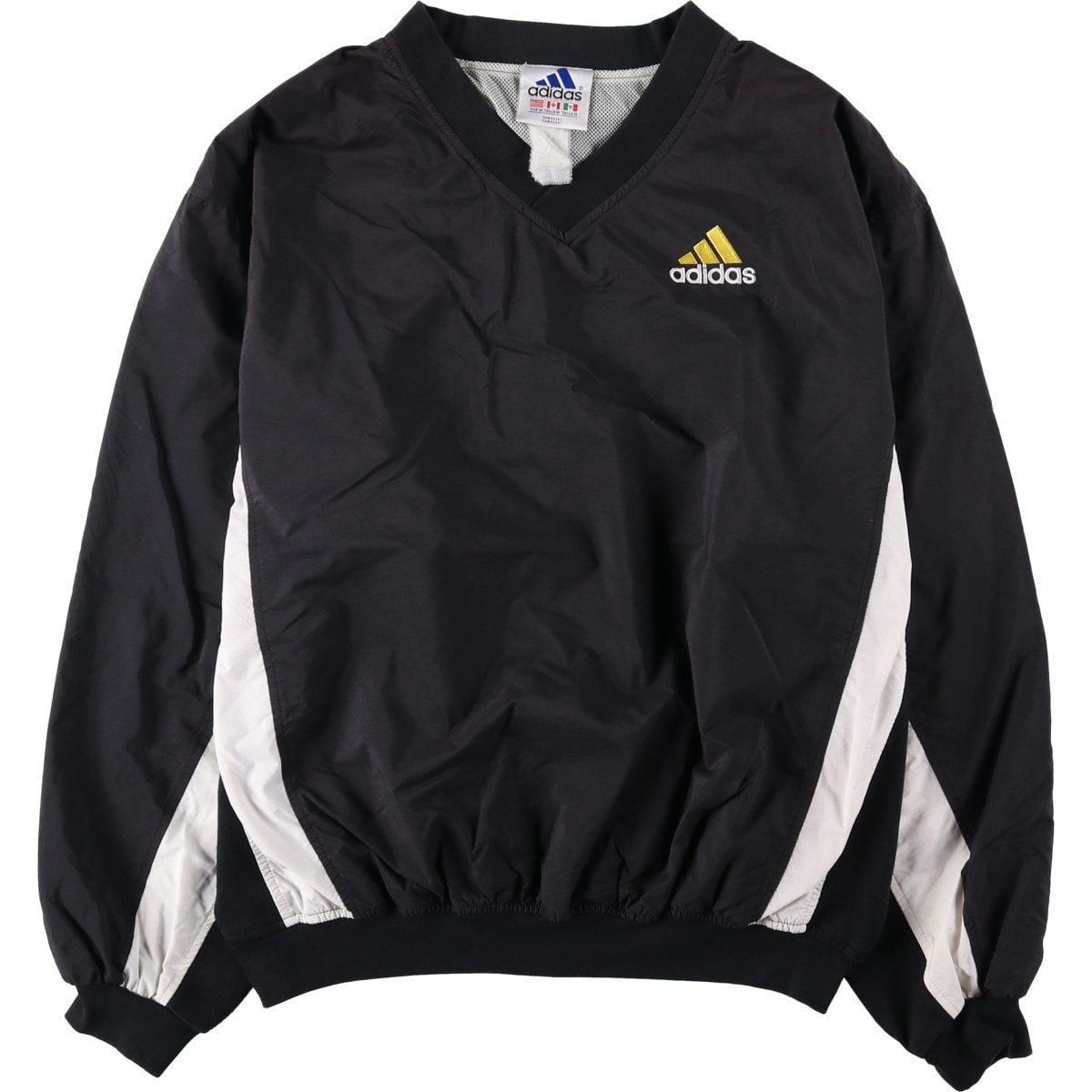 古着 90年代 アディダス adidas Vネック ウォームアッププルオーバー メンズM相当 ヴィンテージ/eaa630944