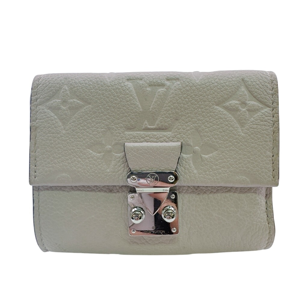 ルイヴィトン LOUIS VUITTON 三つ折り財布 モノグラム アンプラント ポルトフォイユ・メティス コンパクト コンパクトウォレット ミニ財布 M13464 ベージュ