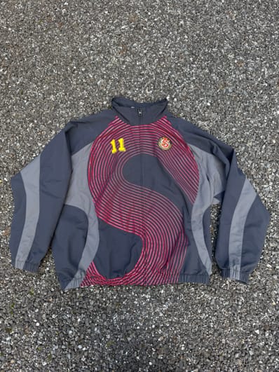 Supreme S Logo Track Jacket "Black"