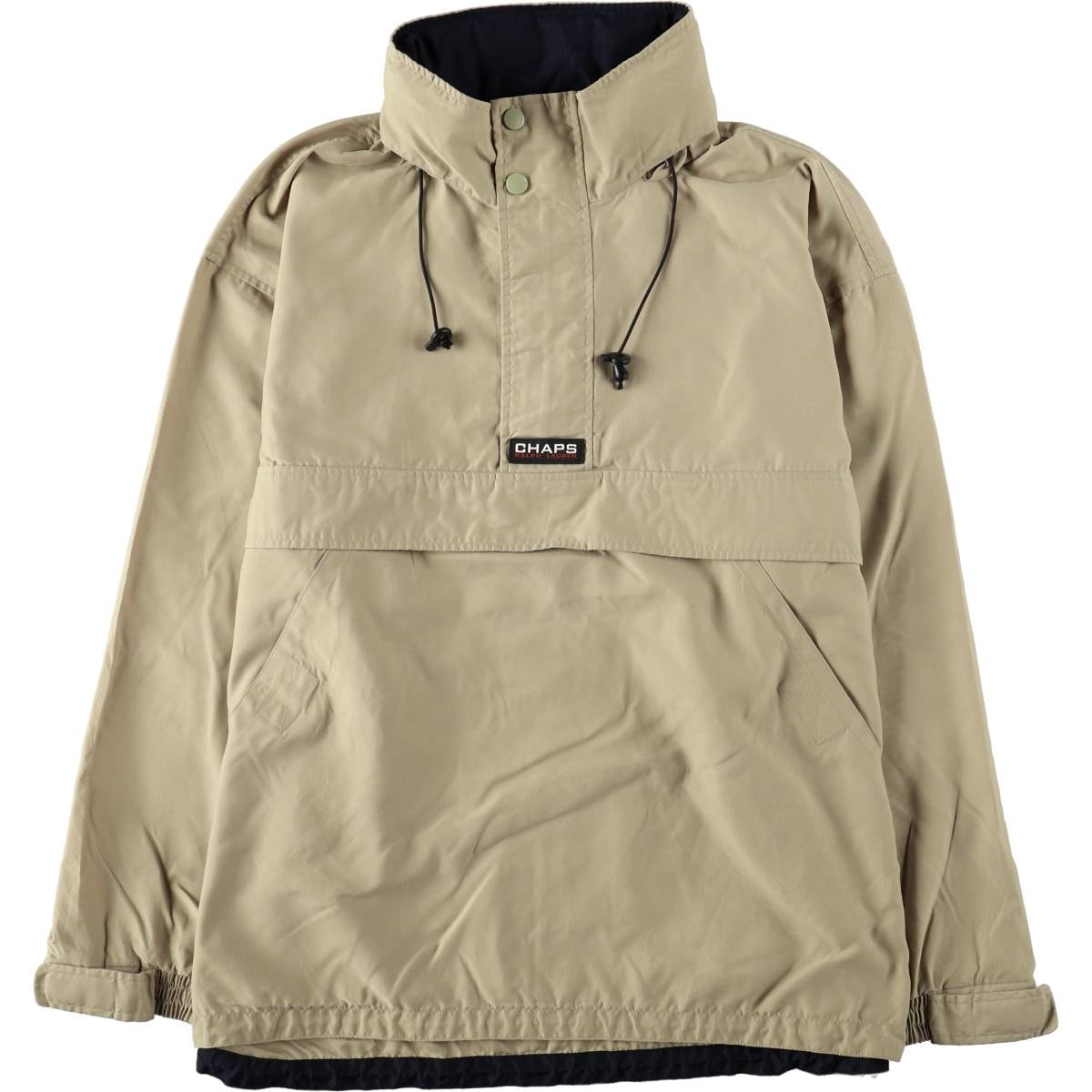古着 ラルフローレン Ralph Lauren CHAPS チャップス ハーフジップ アノラックジャケット ロシア製 メンズL相当/eaa678316