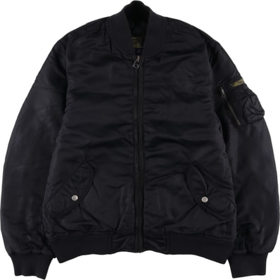 古着 00年代 ラルフローレン Ralph Lauren POLO JEANS COMPANY MA-1タイプ 中綿ジャケット パファージャケット メンズXL相当/evb032524