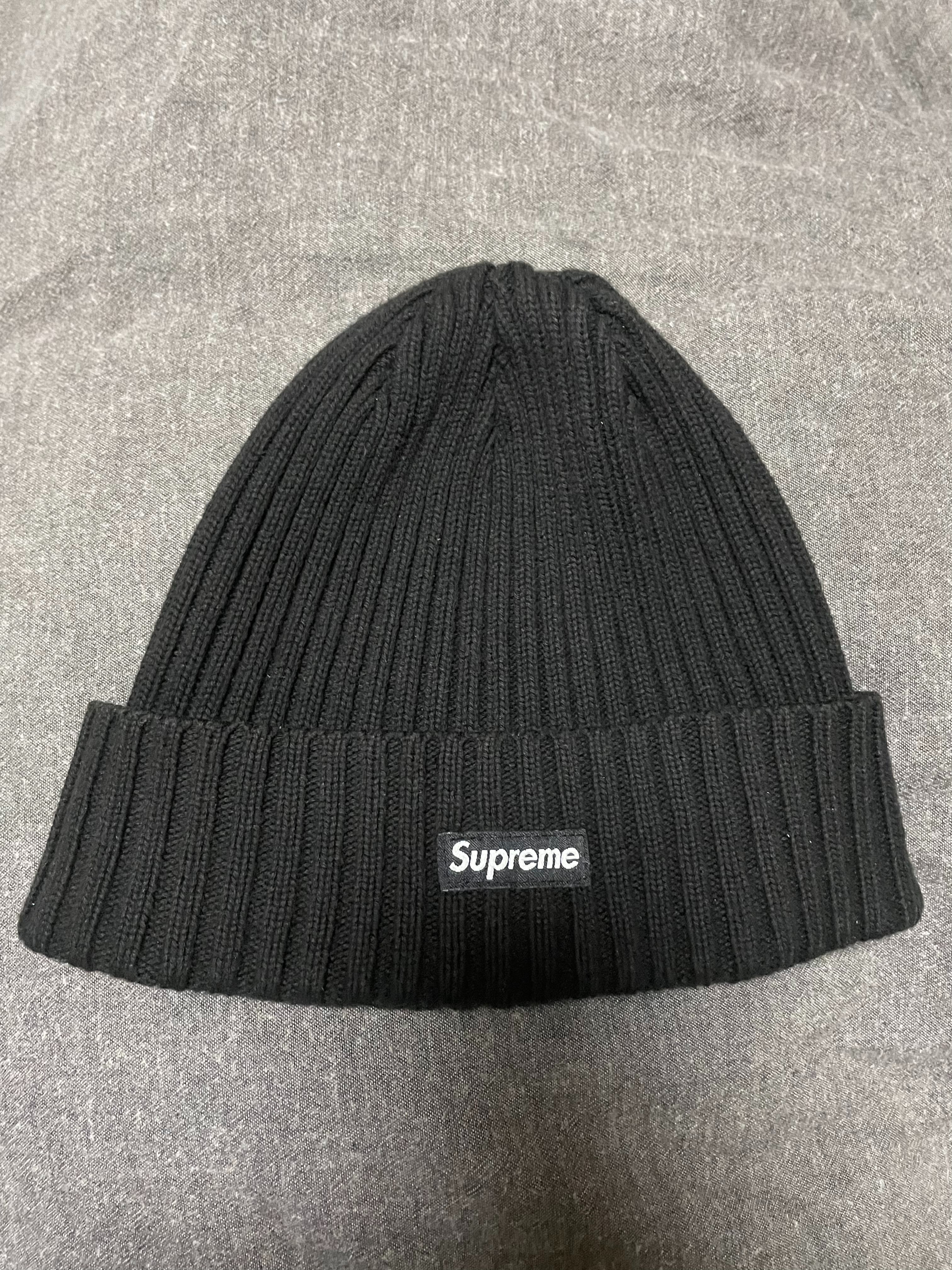 Supreme Overdyed Beanie "Black"(19SS)