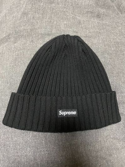 Supreme Overdyed Beanie "Black"(19SS)
