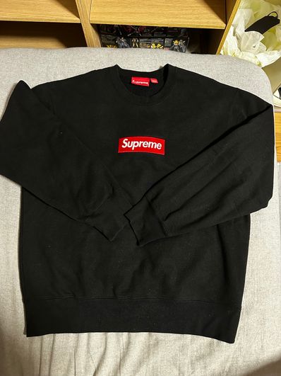 Supreme Box Logo Crewneck "Black" (22FW)