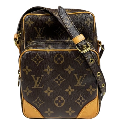 ルイヴィトン アマゾン モノグラム ショルダーバッグ モノグラムキャンバス M45236 ブラウン ユニセックス LOUIS VUITTON 中古