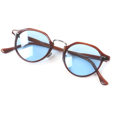 極美品 アヤメ
サングラス TPC ブラウン ブルー メンズ 46□22