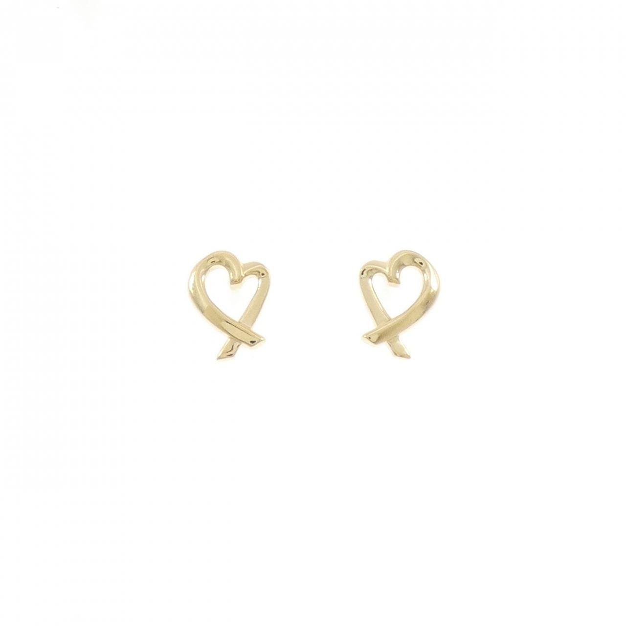 ティファニー ラビングハート ピアス