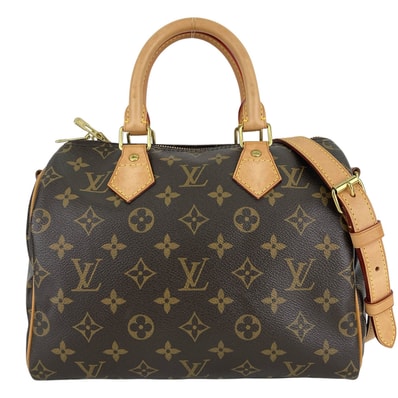 LOUIS VUITTON ルイ・ヴィトン スピーディ バンドリエール25 2WAYバッグ ショルダーバッグ ボストンバッグ ハンドバッグ M40390 モノグラム ブラウン レディース【中古】