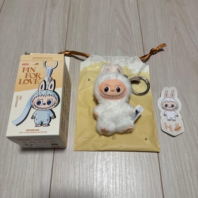 POP MART THE MONSTERS (LABUBU) Pin for Love Series-Vinyl Plush Pendant (A-M) H