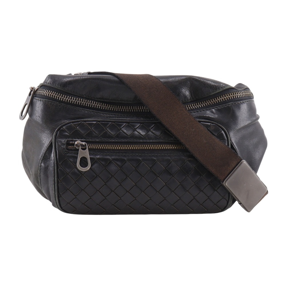 ボッテガヴェネタ イントレチャート ショルダーバッグ メンズボディバッグ
