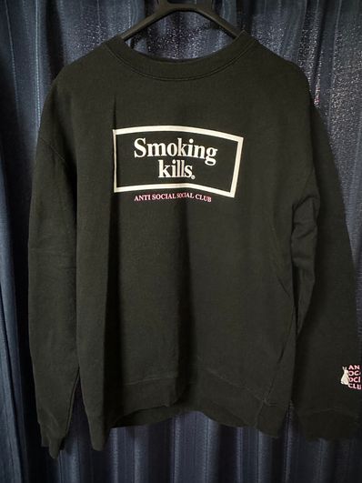 ANTI SOCIAL SOCIAL CLUB x FR2 Crewneck "Black" (SS20)