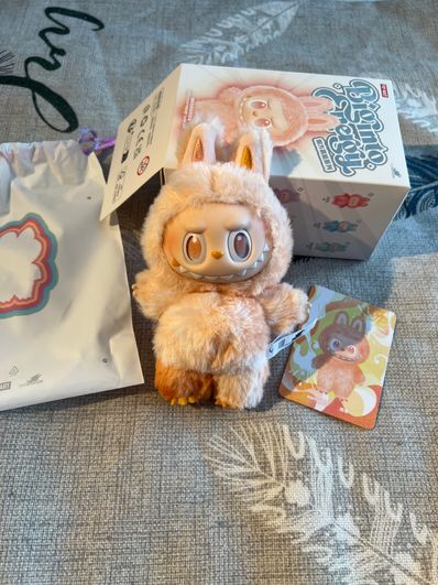 POP MART THE MONSTERS (LABUBU) Big into Energy Series Plush Pendant HAPPINESS