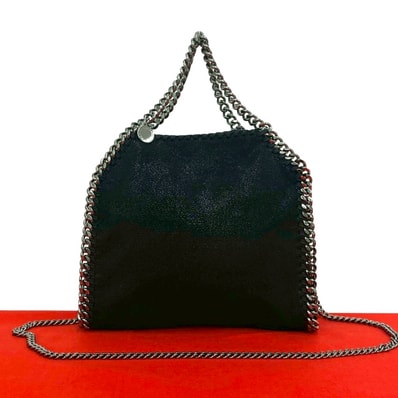 Stella McCartney ステラマッカートニー ファラベラ レザー ショルダーバッグ ブラック
21726