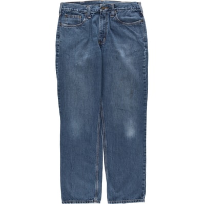 古着 カーハート Carhartt RELAXED FIT テーパードデニムパンツ メンズw34相当/eaa637870