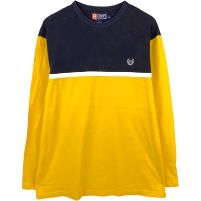 古着 ラルフローレン Ralph Lauren CHAPS チャップス ロングTシャツ ロンT メンズL相当/eaa659278