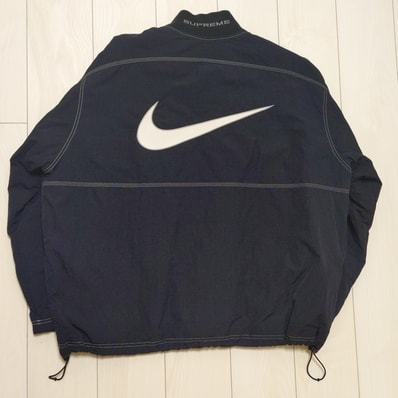 Supreme x Nike Ripstop Pullover "Black"