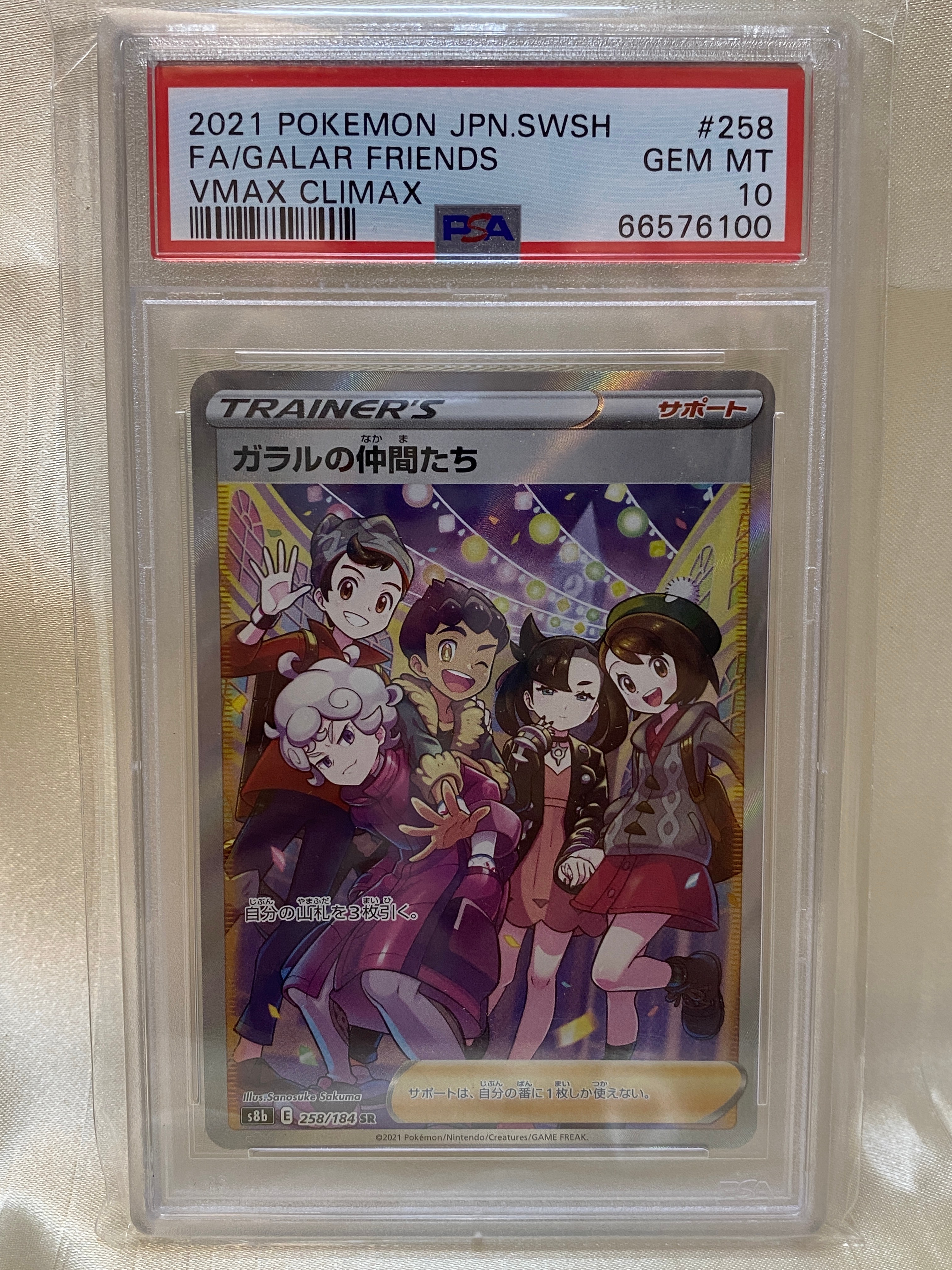 ガラルの仲間たち SR[S8b 258/184](ハイクラスパック「VMAXクライマックス」)