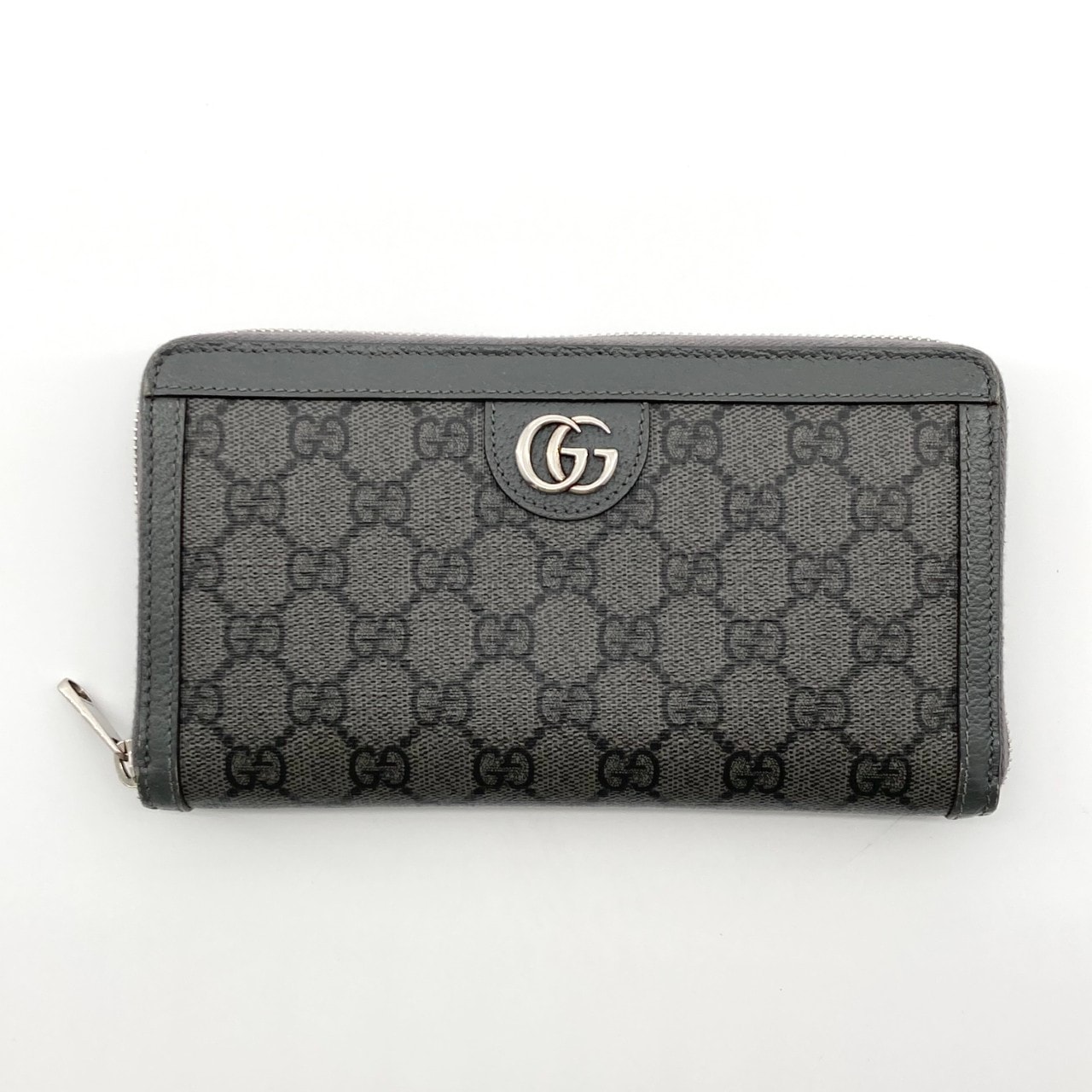 GUCCI(グッチ) GGマーモント ジップアラウンド ウォレット 736127 長財布 ブラック