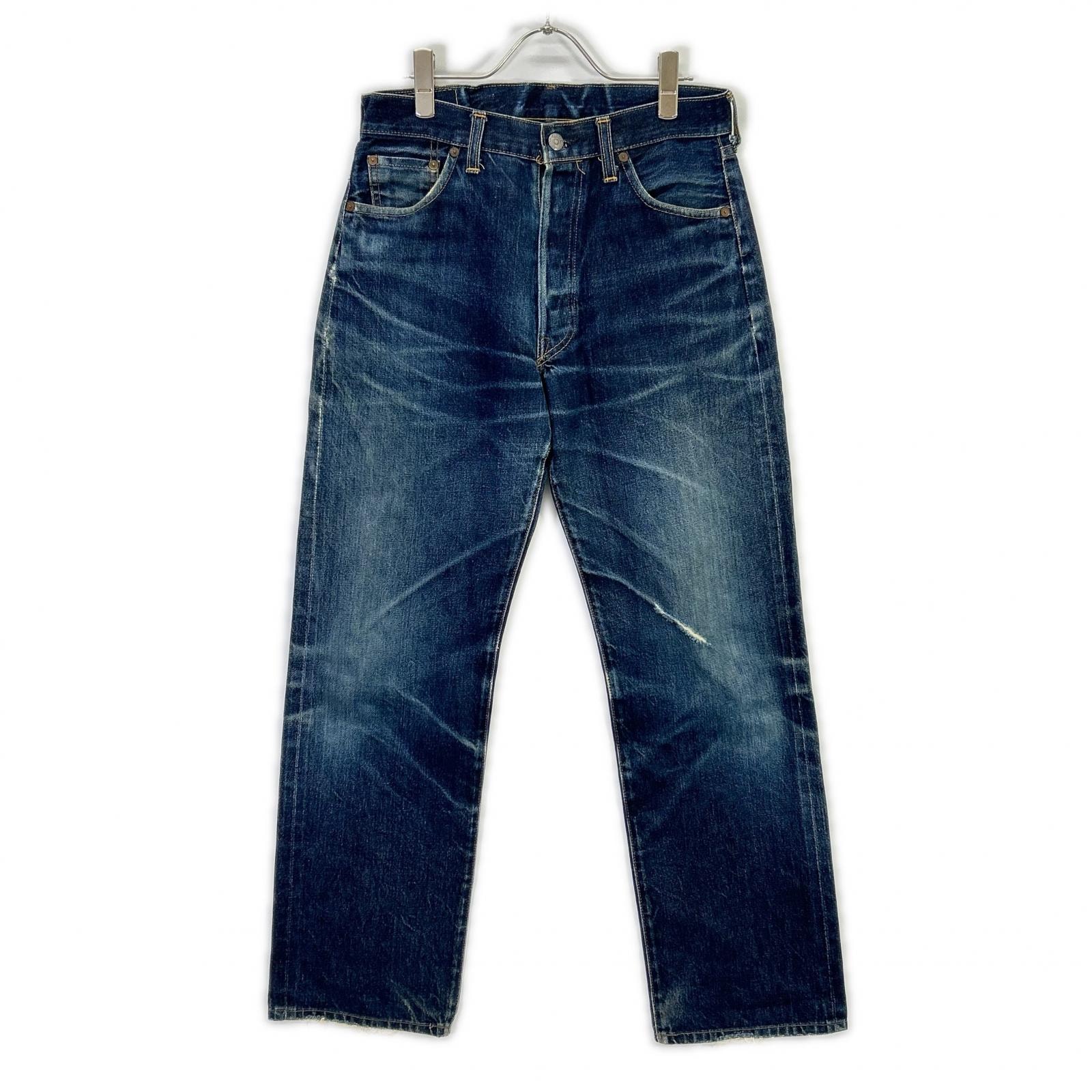 リーバイス 98年製 501XX 1955年復刻 インディゴ ボタン裏555 バレンシア工場 BIG E ボタンフライデニムパンツ W31×L36