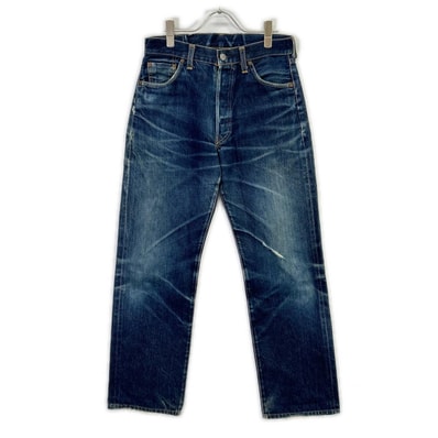 リーバイス 98年製 501XX 1955年復刻 インディゴ ボタン裏555 バレンシア工場 BIG E ボタンフライデニムパンツ W31×L36